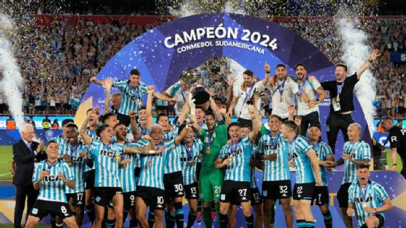 ¡RACING CAMPEÓN DE LA COPA SUDAMERICANA! La Academia venció a Cruzeiro y festeja 36 años más tarde